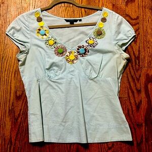 Adorable summer Boden top. 100% Cotton Size UK 12